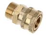 CONECTOR MANGUERA HIDROLIMPIADORA 3/8" HEMBRA RAPIDO - 22MM MACHO