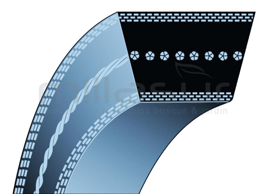 CORREA MTD 15,8 x 1195 ( VARIOMAT600+750+769) E130