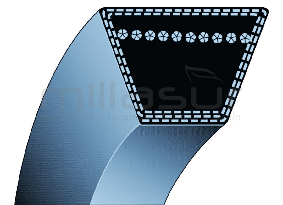 CORREA TRAPEZOIDAL - MTD 315-315A-315B (9,5x737)