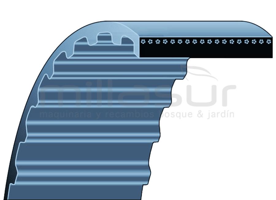 CORREA DENTADA ESCARIFICADOR - 295-S5M-12